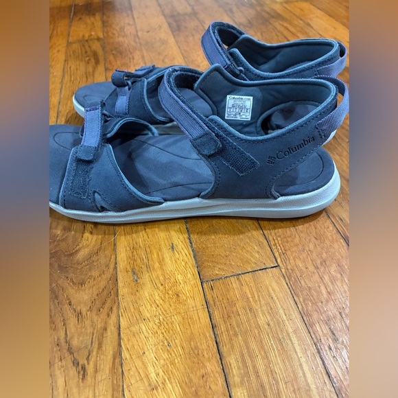 Columbia Blue Leather Strap Sandals Women’s Size 9 - Picture 4 of 6